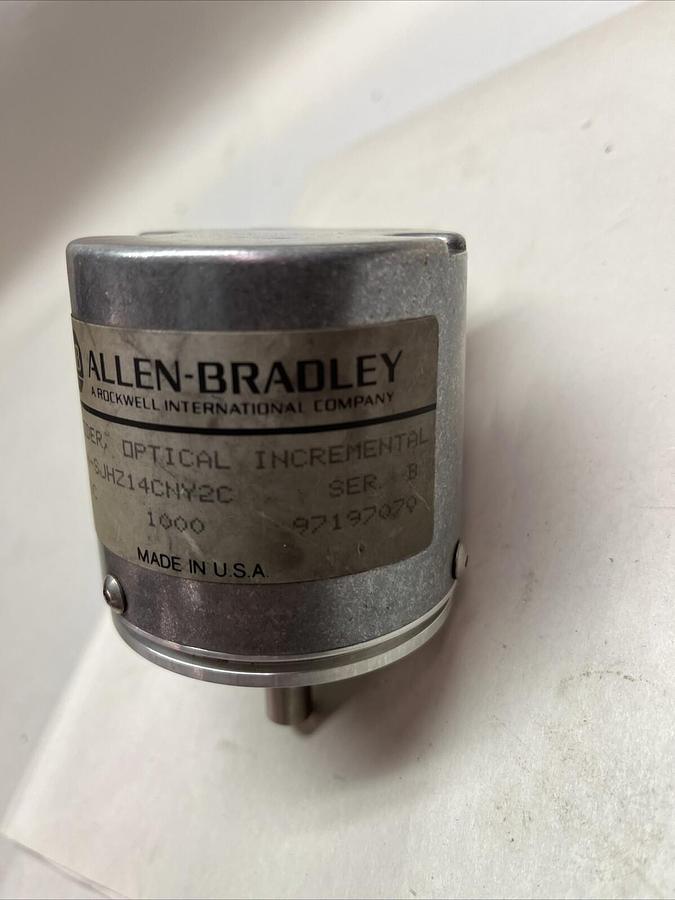 Used ALLEN BRADLEY,845H-8JHZ14-CNY2-C INCREMENTAL ENCODER SERIES B