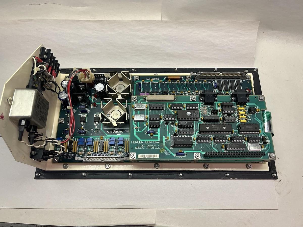 Used ITW DYNATEC,18221,HOT MELT ADHESIVE GLUE DISPLAY CONTROL PANEL