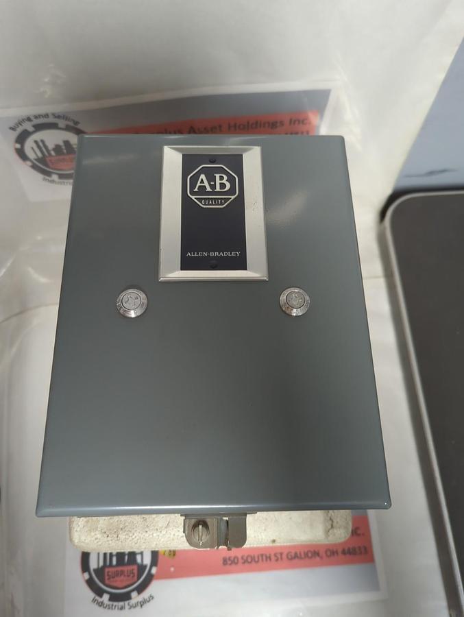 ALLEN BRADLEY,709-AAA,ACROSS THE LINE AC STARTER SIZE 0 NEMA 1 PH 3 NOS