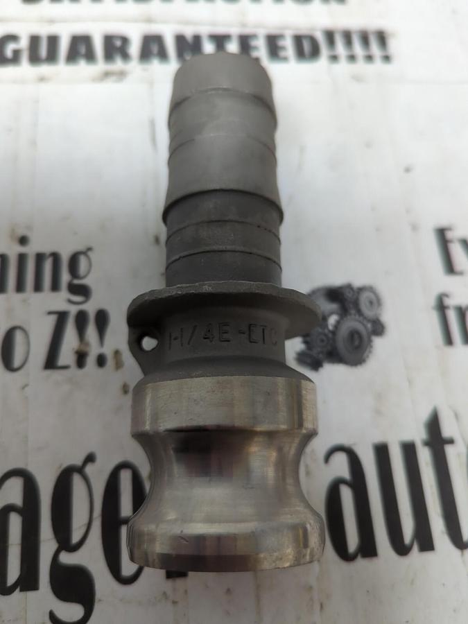 EVER-TITE,1-1/4E-ETC,316SS CAM & GROOVE QUICK CONNECT FITTING NOS