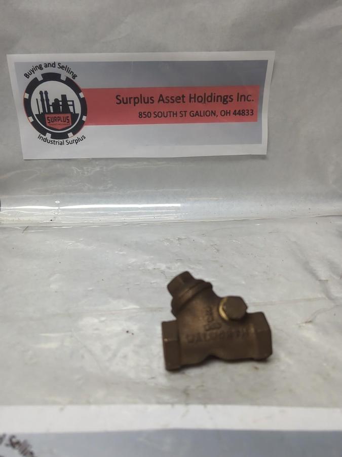 WALWORTH,3/8-200,BRONZE SWING CHECK VALVE 3/8 INCH NOS