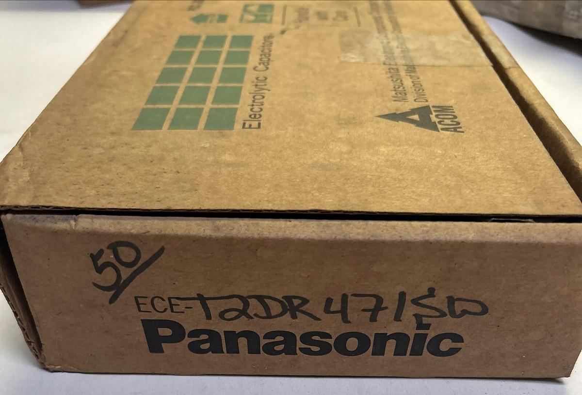 PANASONIC,ECE-T2DR471SW,CAPACITOR 470UF 200V LOT OF 23 NOS
