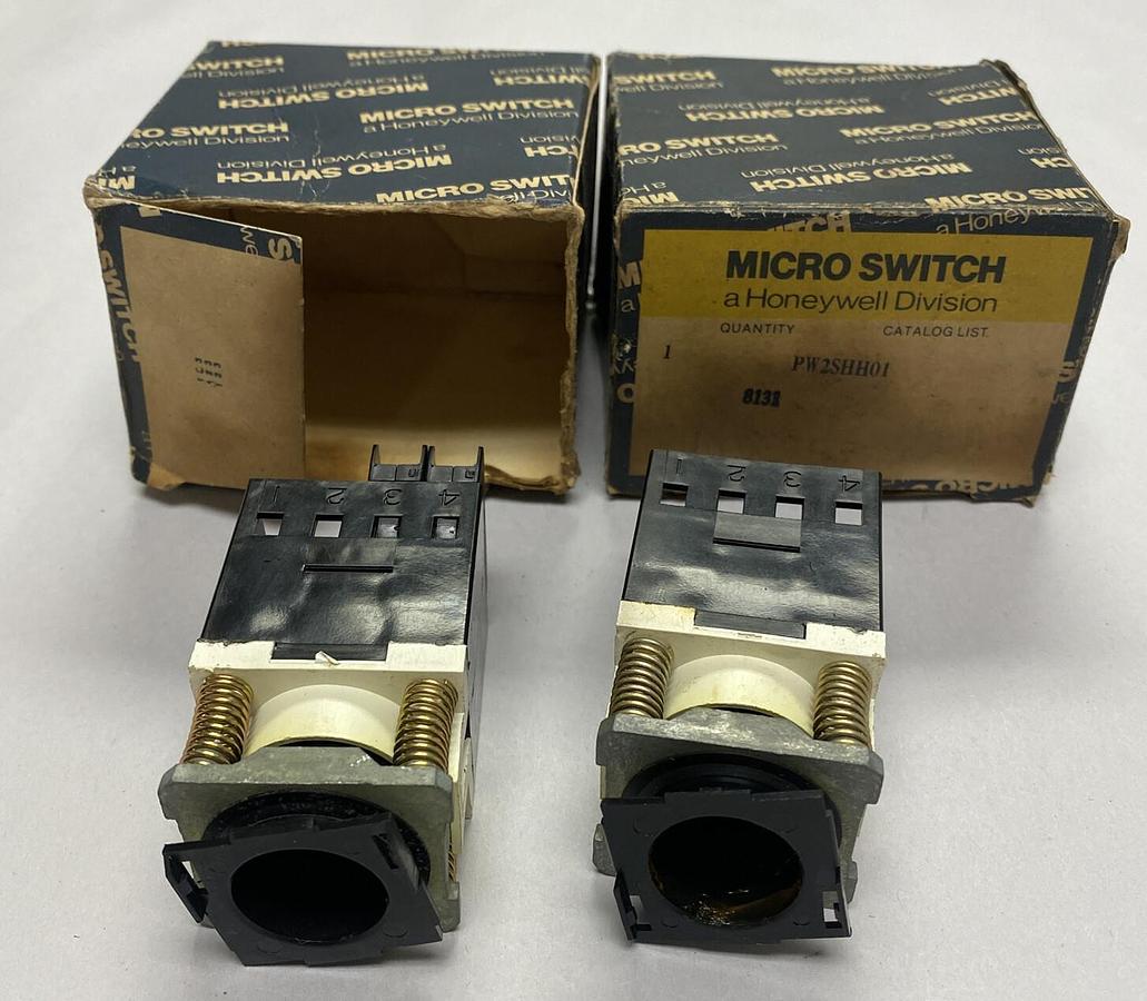 Honeywell Micro Switch,PW2SHH01,Limit Switch Lot Of 2 NOS