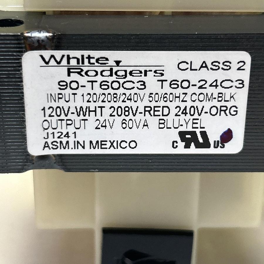 Used WHITE RODGERS,90-T60C3,TRANSFORMER