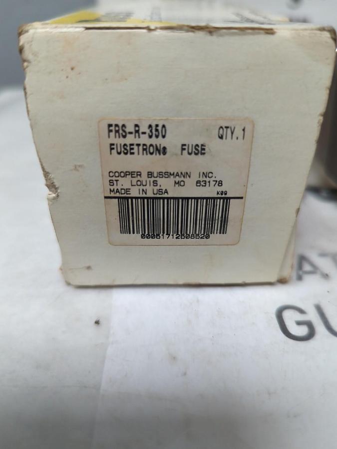 COOPER BUSSMANN,FRS-R-350,FUSETRON 350 AMP FUSE NOS