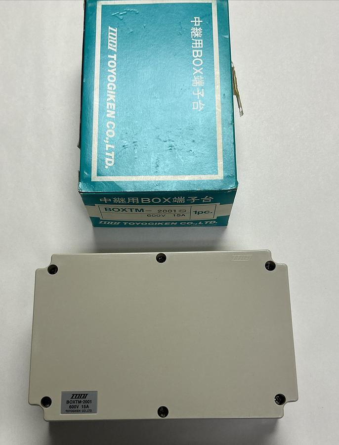 Used TOGI,BOXTM-2001,TERMINAL BOX NEW