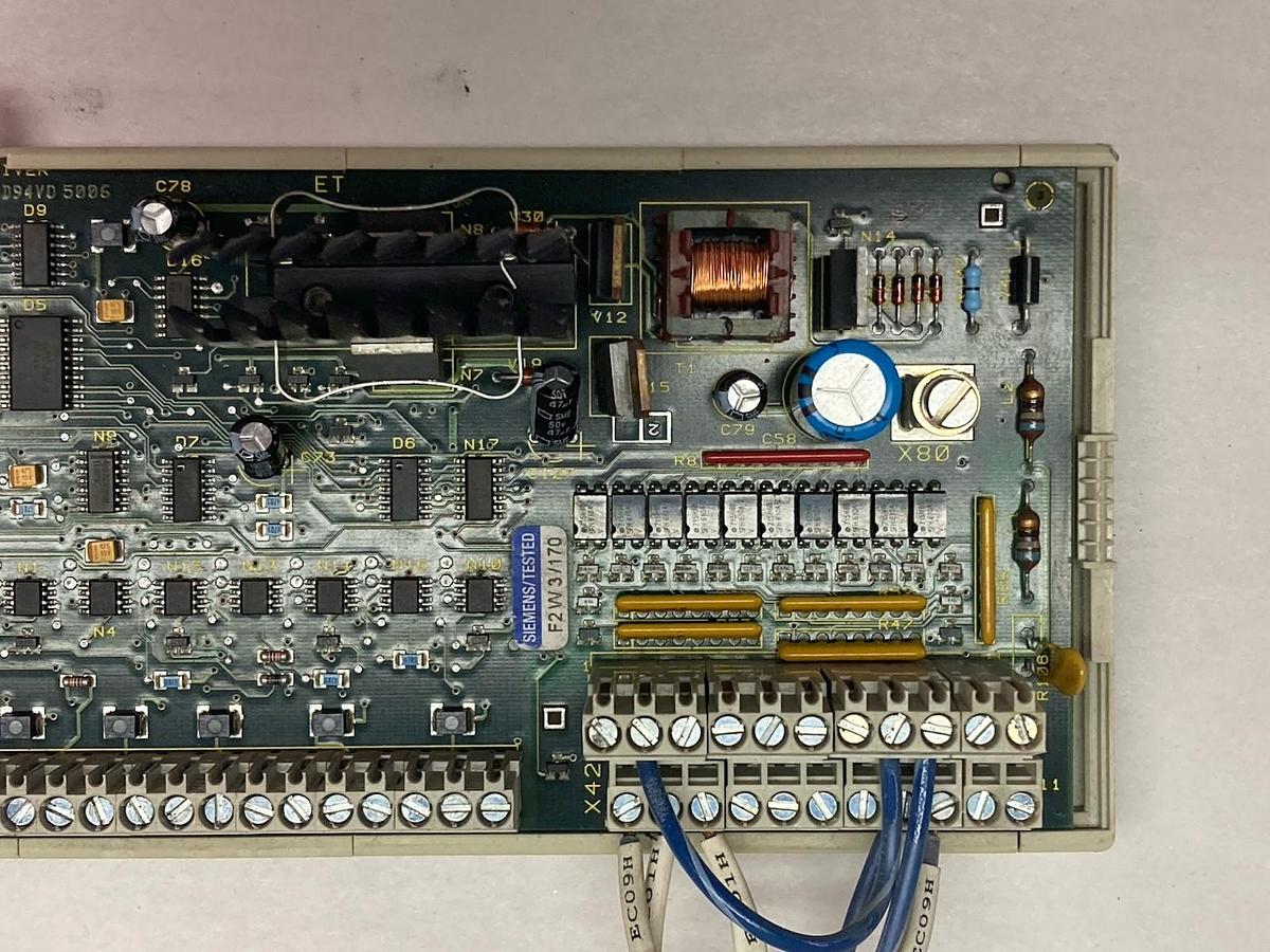 Used Siemens,6SE7090-0XX84-3EA0,Communications Board