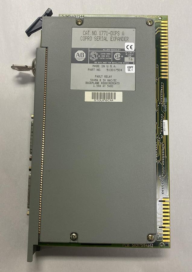 Used ALLEN BRADLEY,1771-DXPS,CONTROL COPROCESSOR SERIAL EXPANDER MODULE