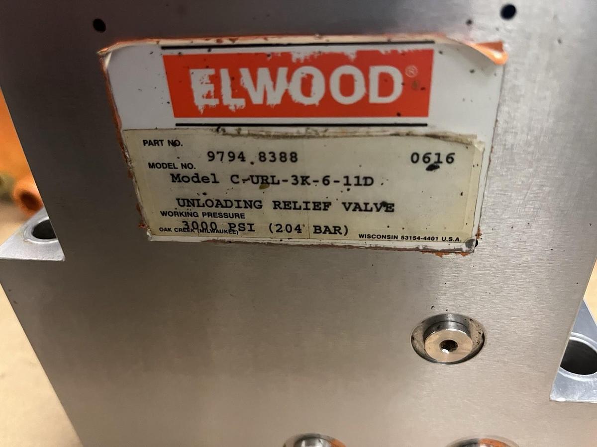 Used ELWOOD,C-URL-3K-6-11D,UNLOADING RELIEF VALVE