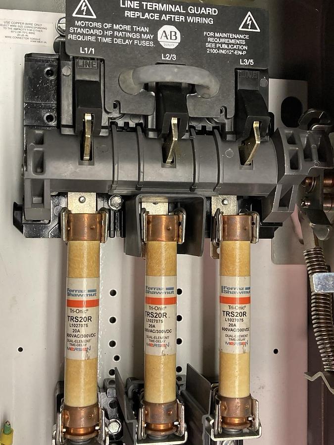 Allen-Bradley,512-BDB-3-6P-24R,Combination Starter NEMA Size 1 Type 3R/4/12