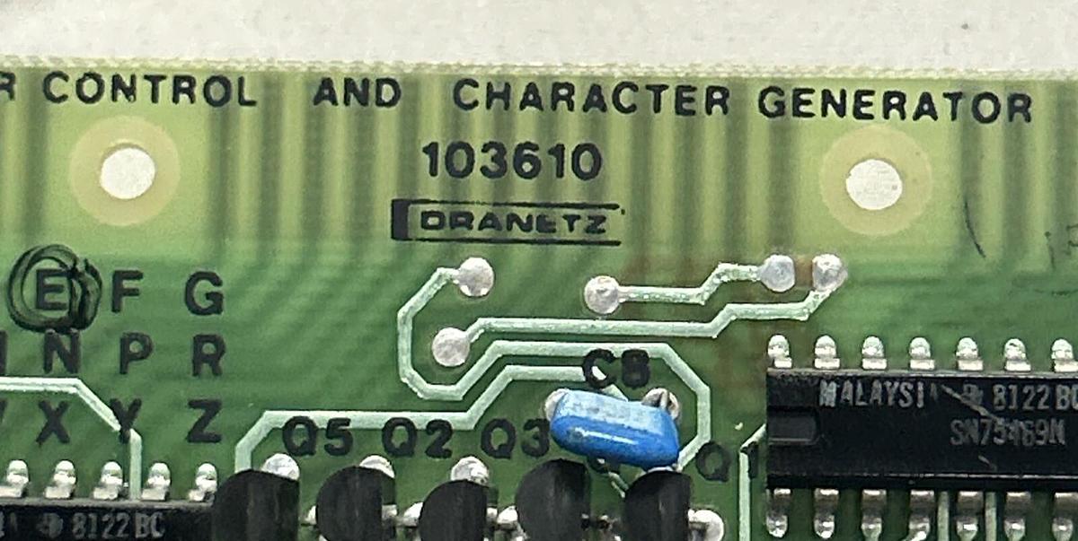 Used DRANETZ,103610,CONTROL BOARD