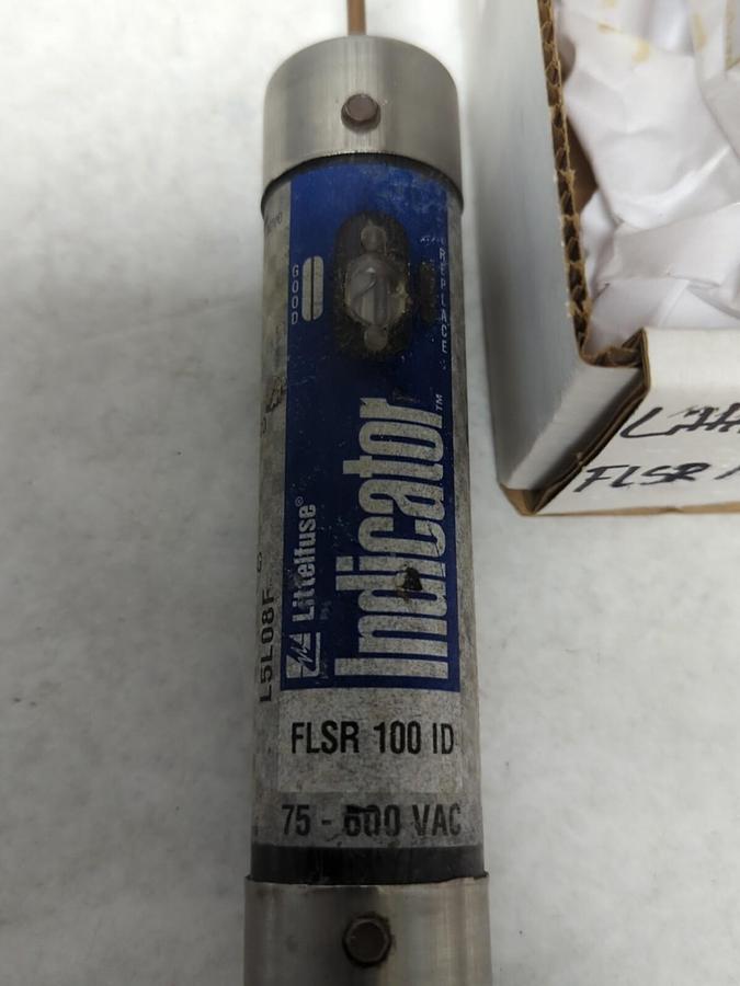 LITTELFUSE,FLSR-100ID,INDICATOR 100 AMP FUSE NOS