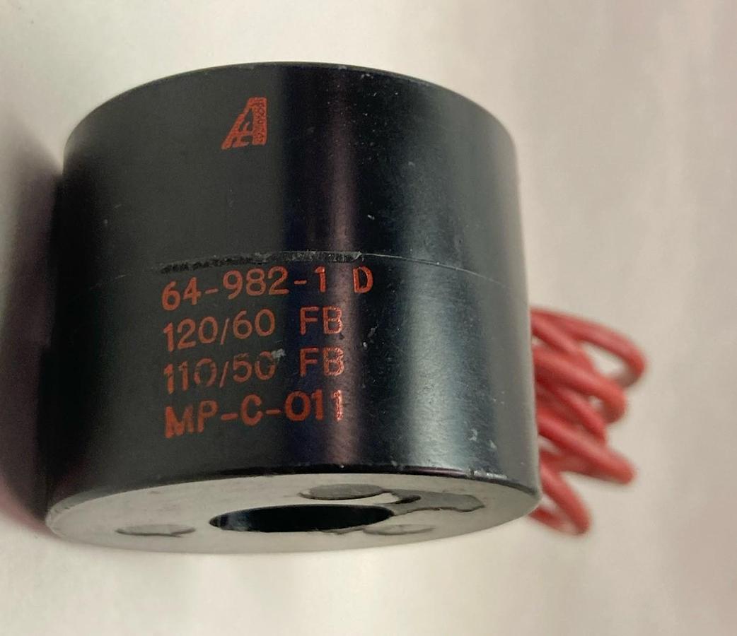 Asco,64-982-1 D,Solenoid Valve Coil