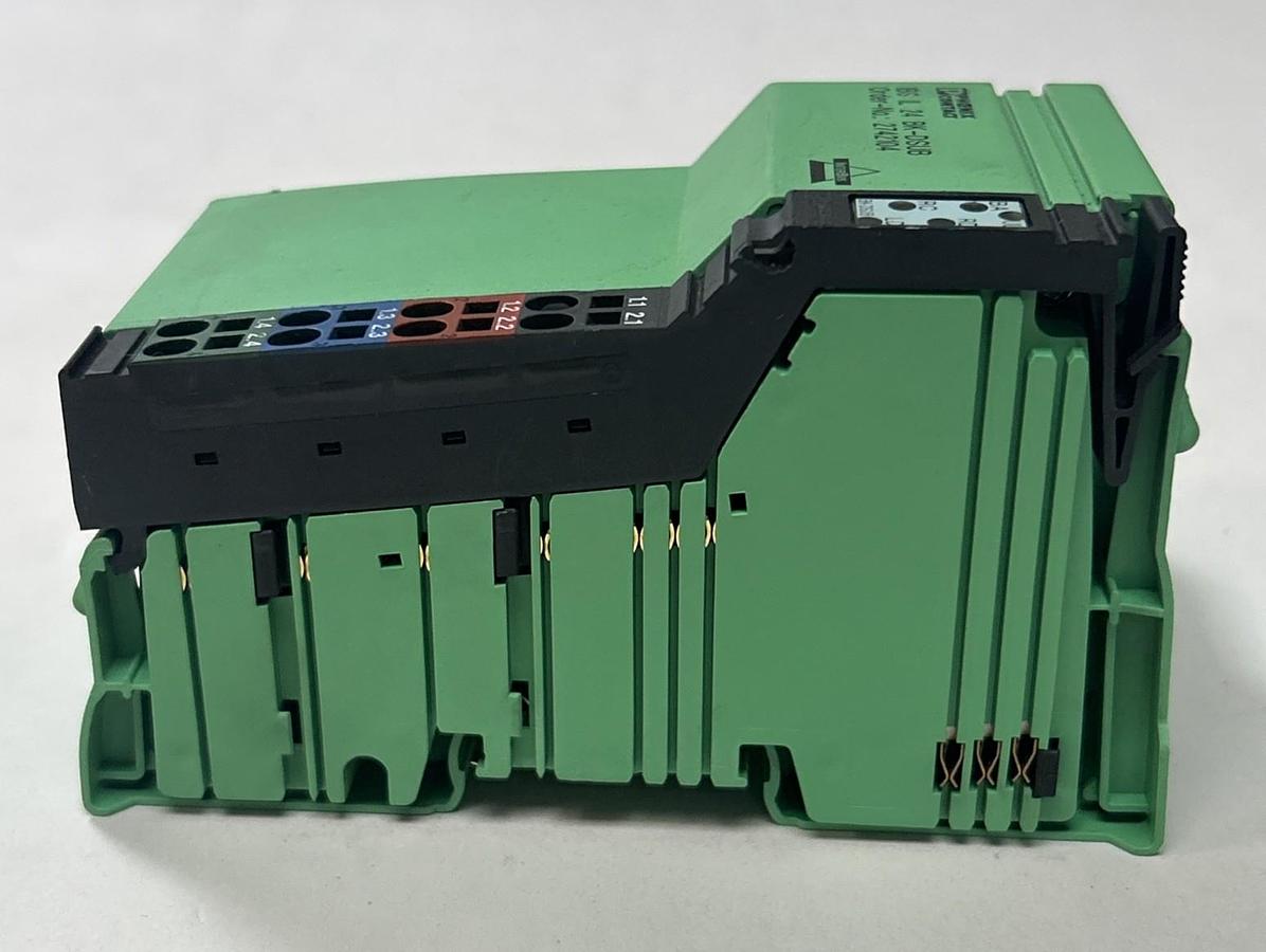 Used PHOENIX CONTACT,IBS-IL-24-BK-DSUB,INTERBUS BUS COUPLER