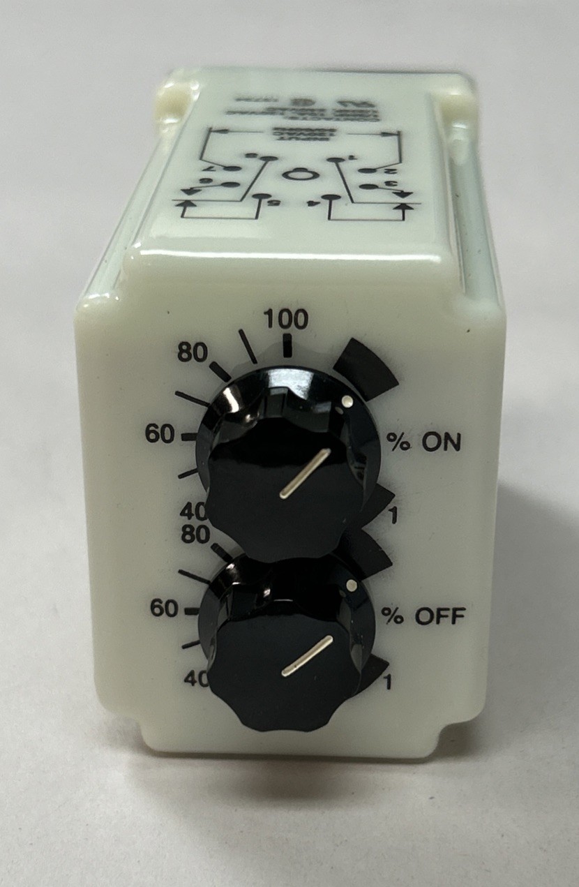 DAYTON,1A368F,TIME DELAY RELAY 1.8-180 SECONDS NOS