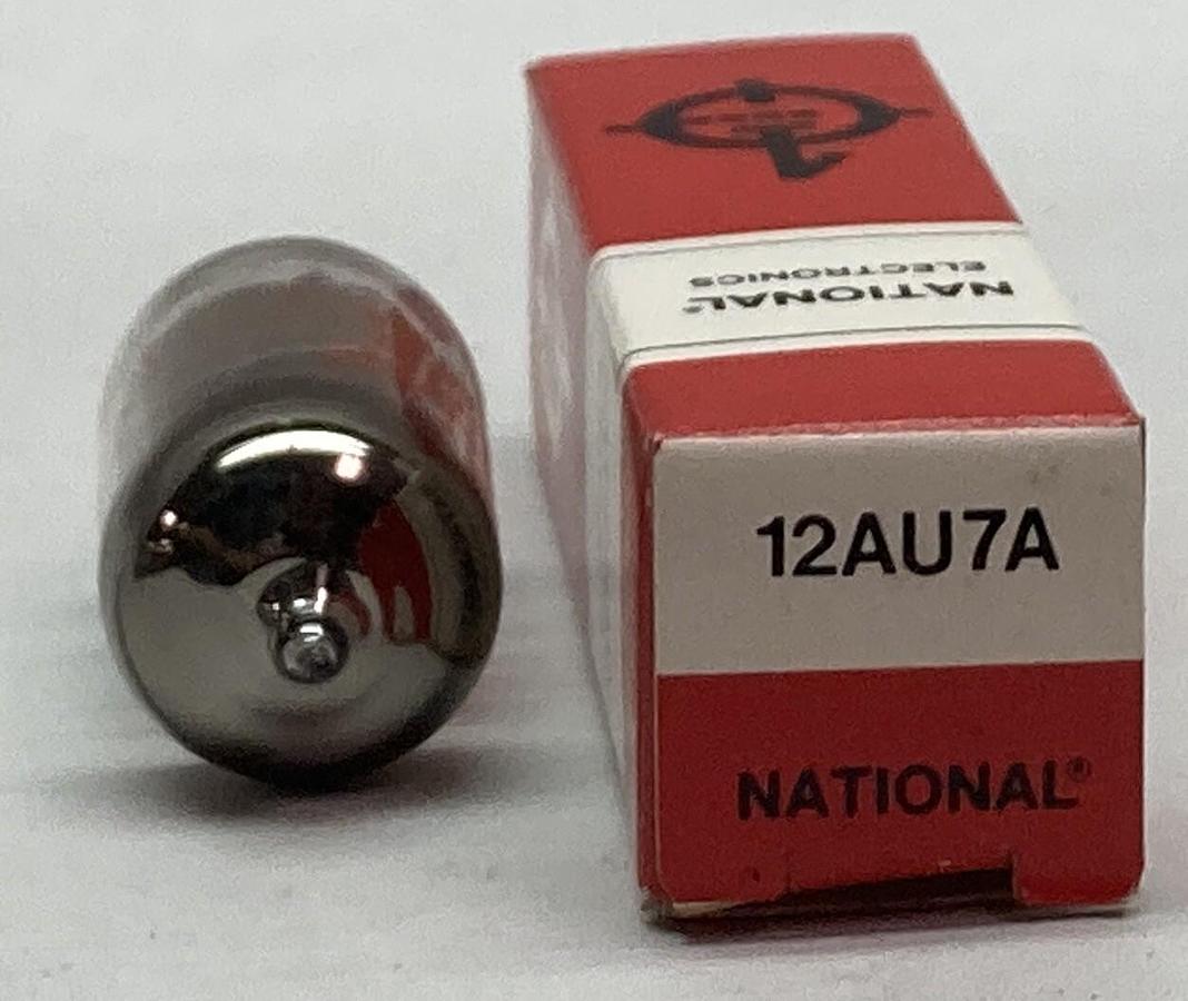 National Electronics,12AU7A,Vacuum Tube