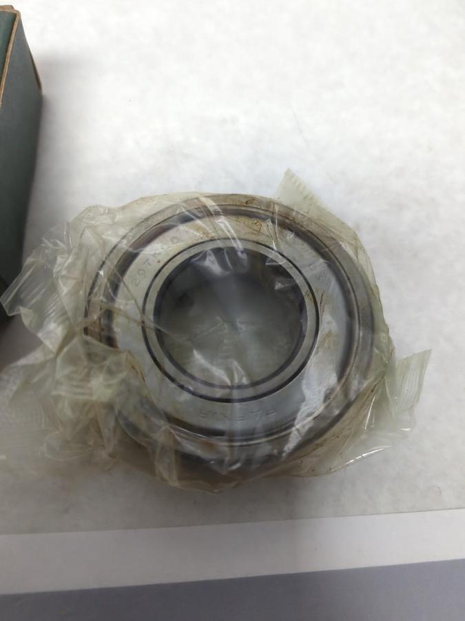 FAFNIR,207KDD,DOUBLE SHIELDED BALL BEARING NOS