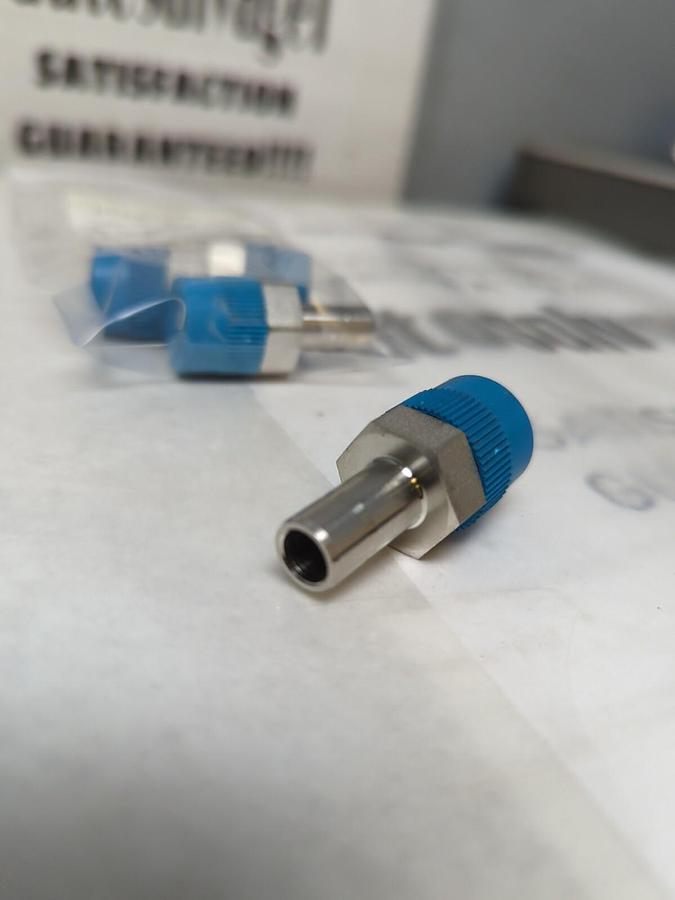 SWAGELOK,SS-6-TA-1-6,3/8TX3/8MNPT MALE ADAPTER LOT OF 4 NOS