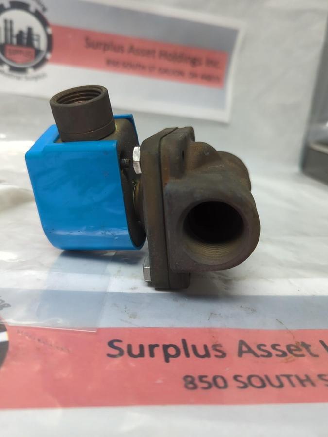 Used GOYEN,20BW2-EUBNA-6281,SOLENOID VALVE 3-150PSI 120V 60HZ 9W PRE-OWNED