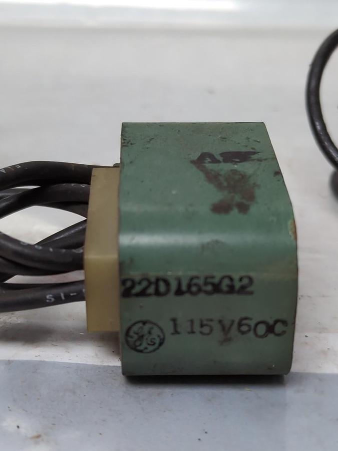 Used GE,22D165G2,COIL 115V 60C LOT OF 3 PRE-OWNED