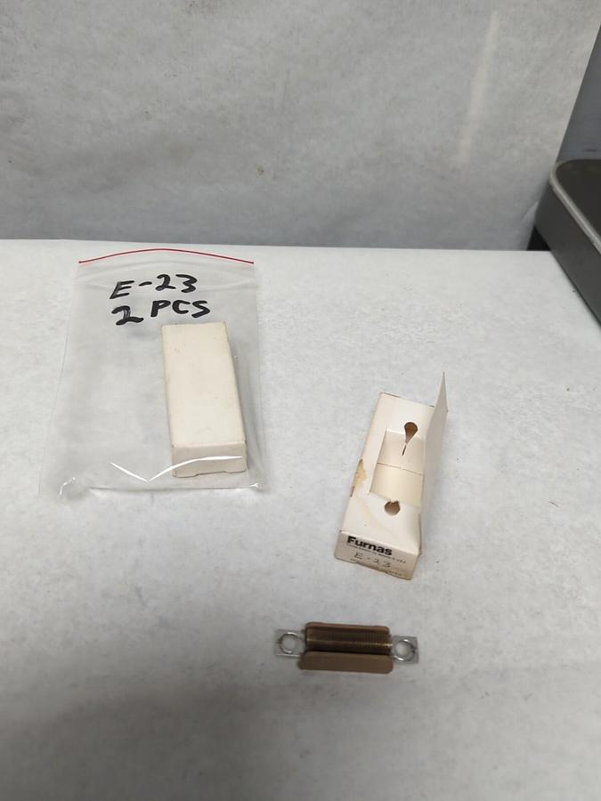 FURNAS,E-23,THERMAL OVERLOAD HEATER ELEMENT LOT OF 2 NOS