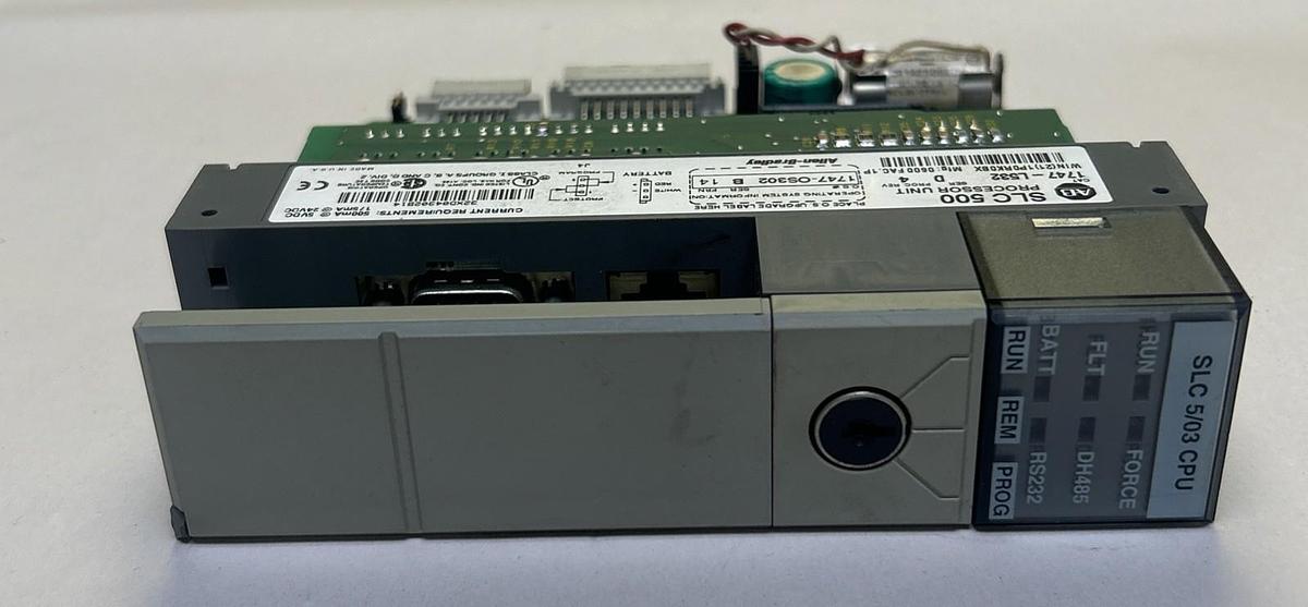 Used ALLEN BRADLEY,1747-L532,SLC 500 PROCESSOR UNIT