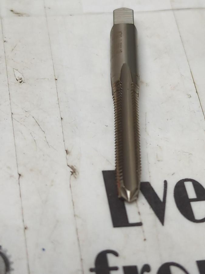 HERTEL,7683428 M7X1 D3 4FL,TIN HIGH SPEED STEEL STRAIGHT HAND TAP LOT OF 3