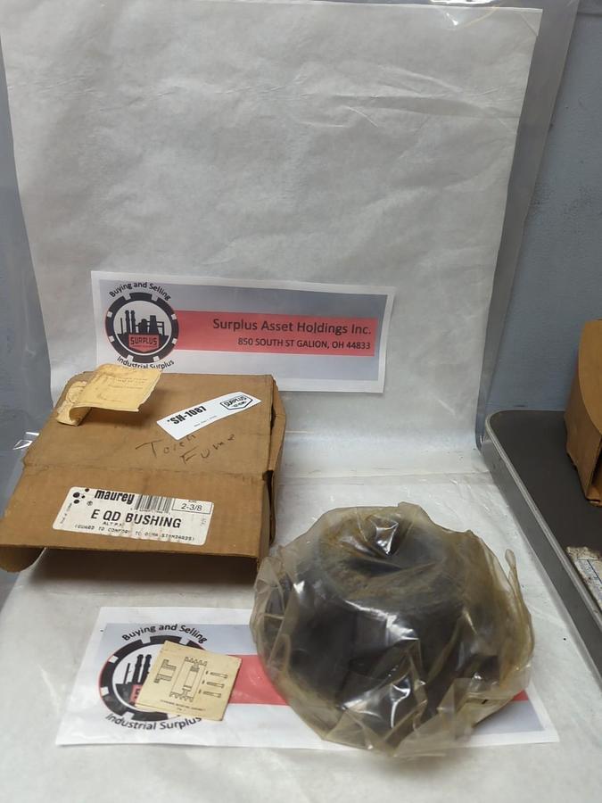 MAUREY,E-2-3/8,QD BUSHING 2-3/8 INCH BORE NOS