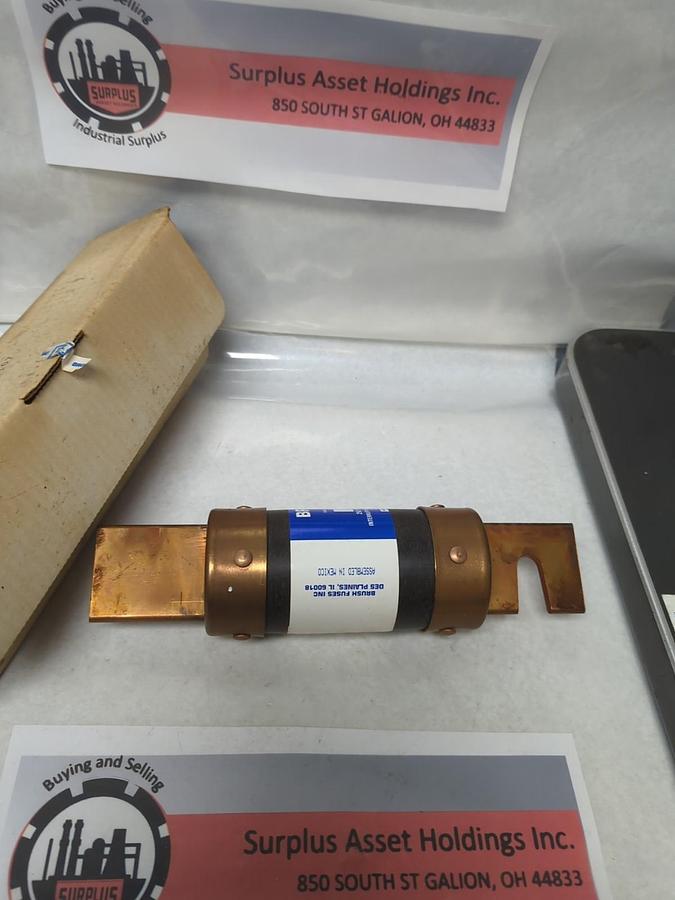 BRUSH,ECNR600,TIME-DELAY 600 AMP FUSE NOS