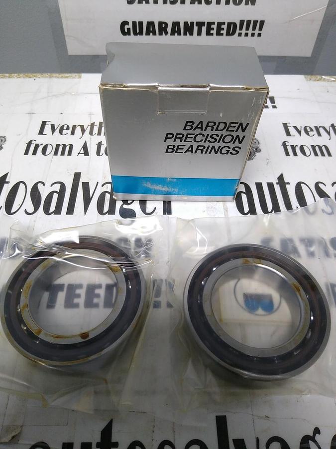 Used BARDEN,2109HDM,Precision Ball Bearings SET OF TWO NOS