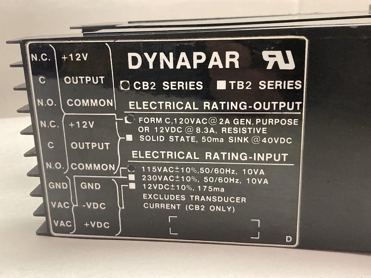 Used Dynapar,CB2 Series,Preset Counter 120VAC Relay Output 115Vac Input