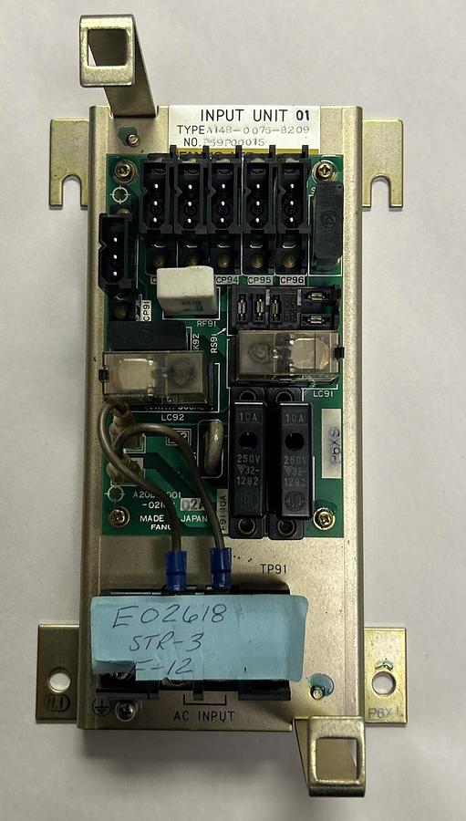 Used FANUC,A14B-0076-B209,INPUT UNIT