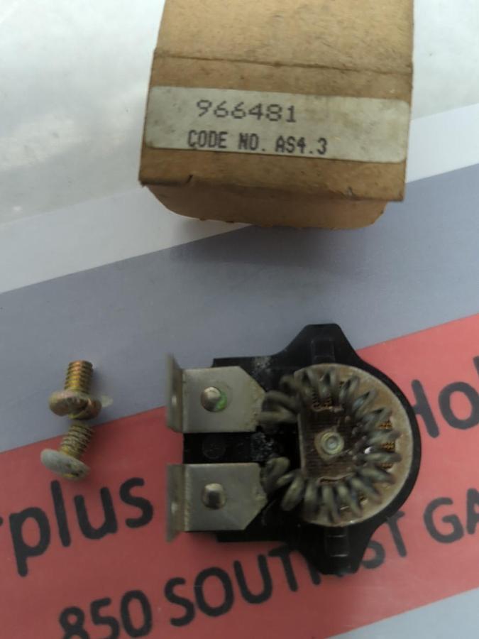 WESTINGHOUSE,966-481,TYPE MW OVERLOAD THERMAL HEATER RELAY LOT OF 3 NOS