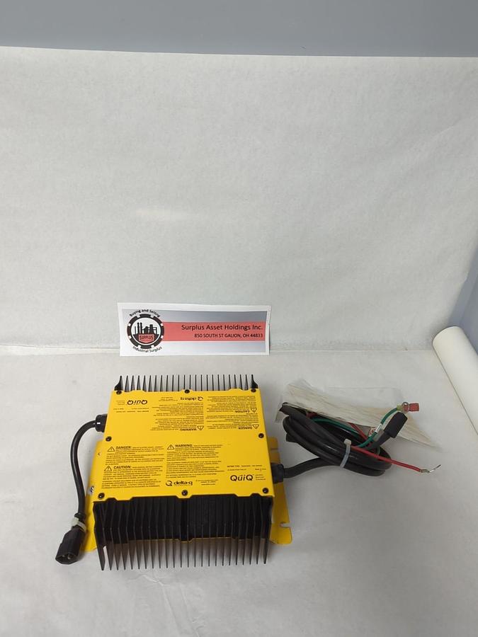 Used DELTA-Q,912-2400-N1,BATTERY CHARGER ON BOARD 24V PRE-OWNED