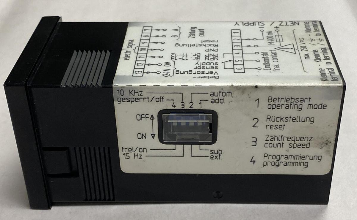 BAUMER ELECTRIC,NE210.023AXA1,COUNTER NOS