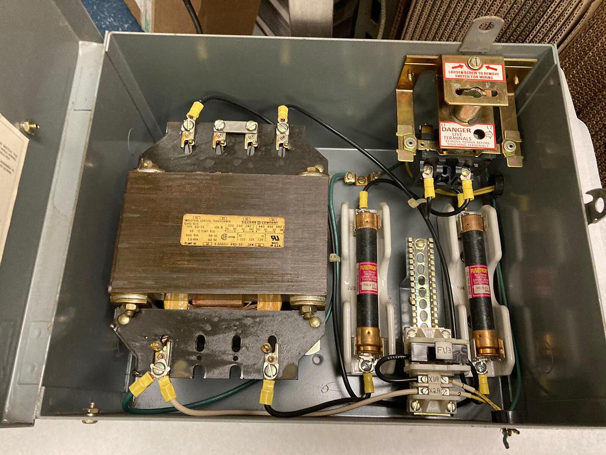 Used Square D,9070-SK5271U-F30,Transformer Disconnect Switch