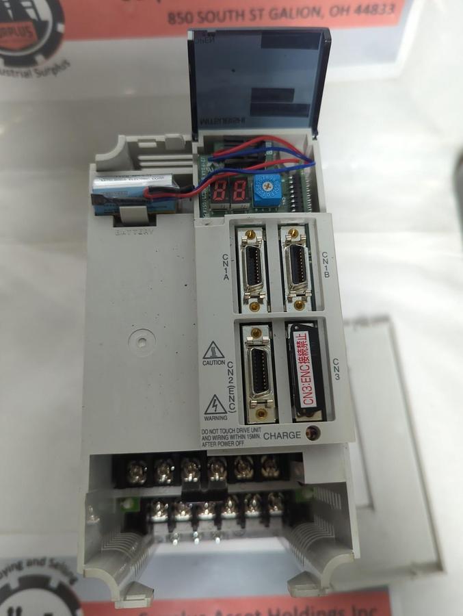 Used MITSUBISHI,MR-J2-200CT,SERVO DRIVE UNIT 2kw 3-PHASE PRE-OWNED