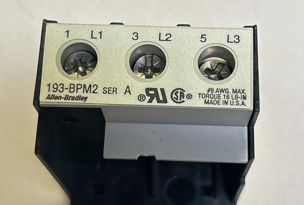 ALLEN BRADLEY,193-BPM2,DIN RAIL/PANEL ADAPTER NOS