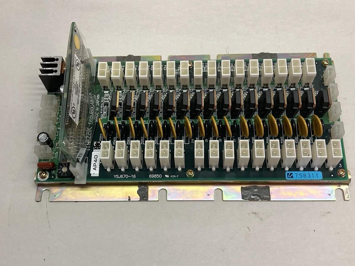 Used Mitsubishi/Mazak,Type HR371-Y,Circuit Board 0.6/1.2A 5/24VDC