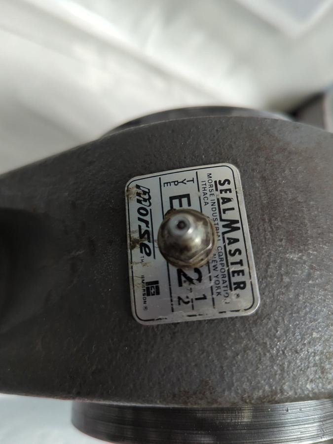 Used SEALMASTER/MORSE,E-2-1/2,PILLOW BLOCK BEAREING 2-1/2 INCH BORE PRE-OWNED