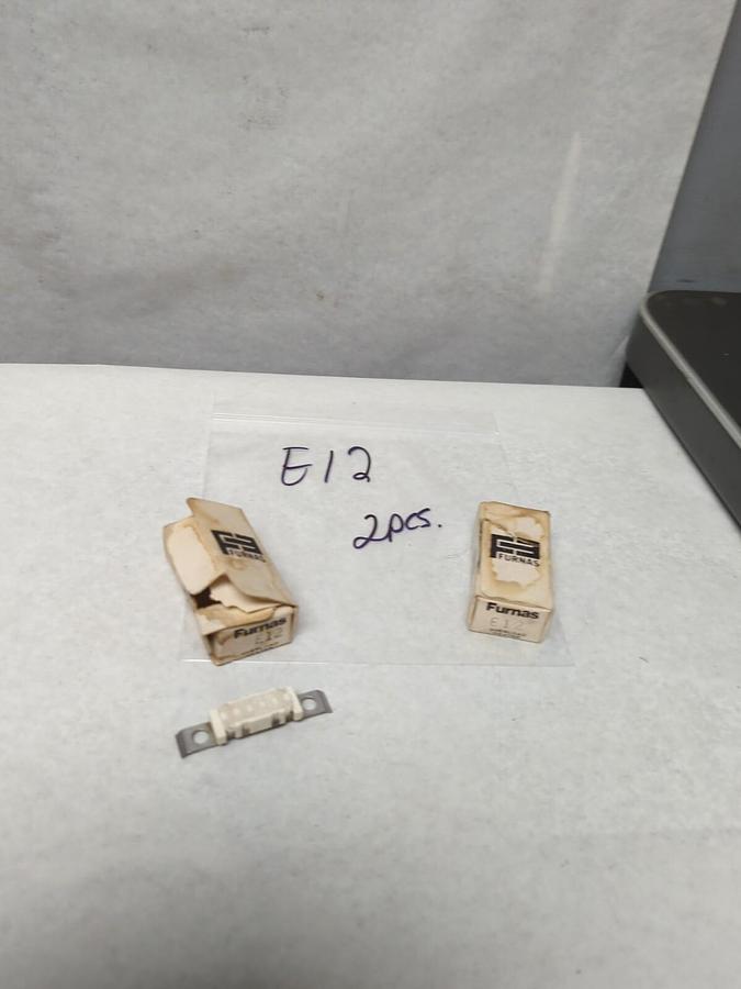 FURNAS,E12,THERMAL OVERLOAD HEATER ELEMENT LOT OF 2 NOS