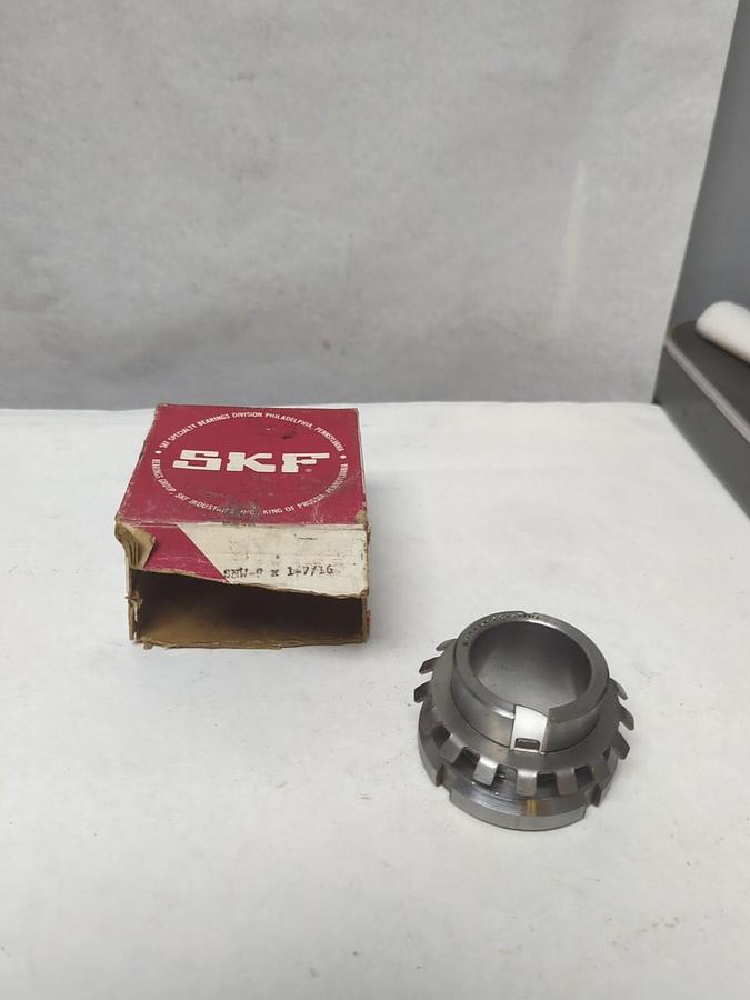 SKF,SNW 9X1-7/16,BEARING ADAPTOR SLEEVE 1-7/16 INCH NOS