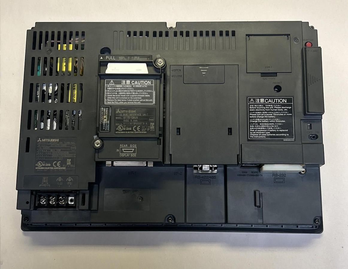 Used MITSUBISHI,GT1675-VNBD,COLOR TOUCH SCREEN INTERFACE PANEL