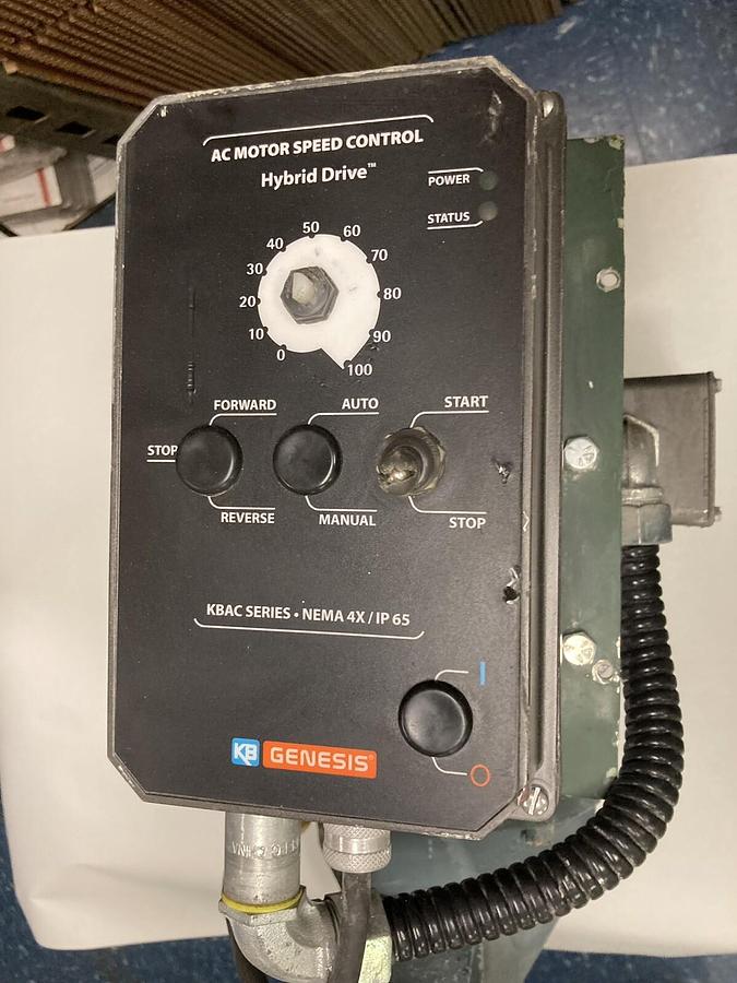 Used Nettco,NSPG-100,3ph Mixer 0.33Hp Converted 110V 1ph by Genesis Hybrid Control