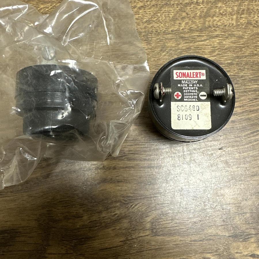 Sonalert,SC648D,Electronic Signal LOT of 2