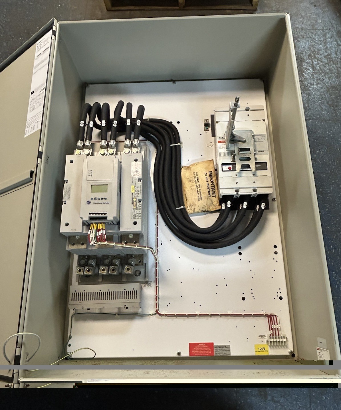 ALLEN BRADLEY,153H-F480FBD-59,SMC-FLEX SOLID-STATE CONTROLLER W/ CIRCUIT BREAK