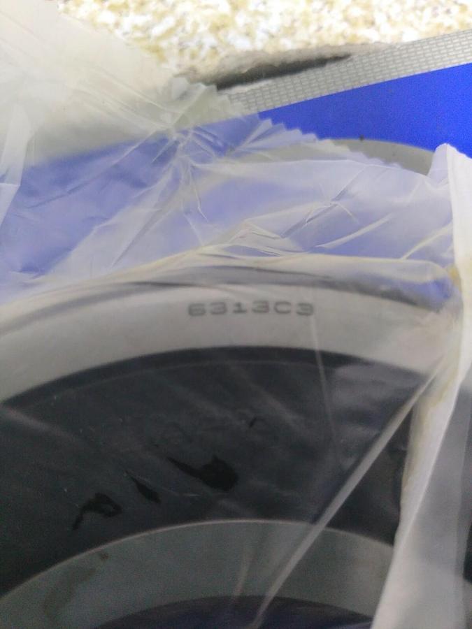 Used SKF,6313VVC3,Deep Groove Ball Bearing NOS