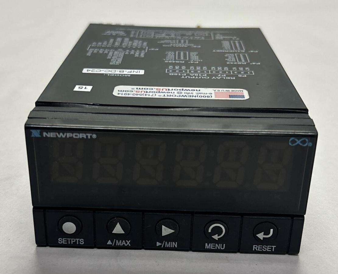 NEWPORT ELECTRONICS,INF-B-DC-C24,UNIV INPUT METER NOS