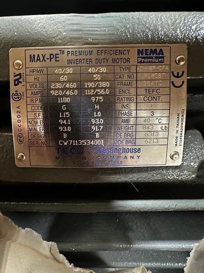 Westinghouse HP40 364TC