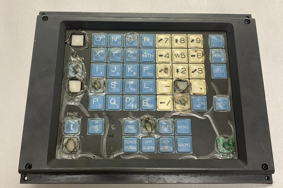 Used FANUC,A02B-0092-C135,OPERATOR KEYBOARD